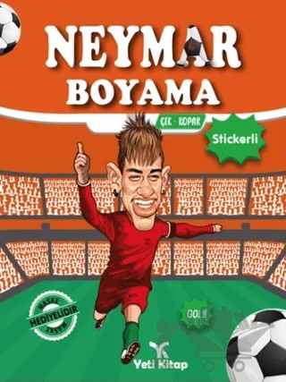 Neymar Boyama Kitabı – Kolektif – Yeti Kitap kitap kapağı