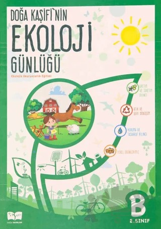 2. Sınıf Doğa Kaşifi'nin Ekoloji Günlüğü – Kolektif – Doğa Yayınları kitap kapağı