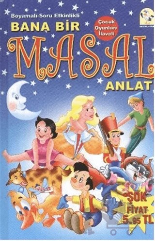 Bana Bir Masal Anlat – Kolektif – Martı Yayınları kitap kapağı