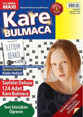 Maxi Kare Bulmaca 1 – Kolektif – Maxi Yayıncılık kitap kapağı