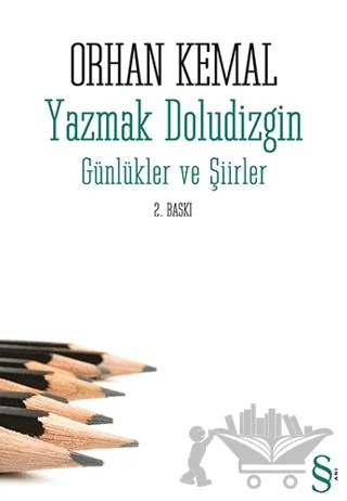 Yazmak Doludizgin – Orhan Kemal – Everest Yayınları kitap kapağı