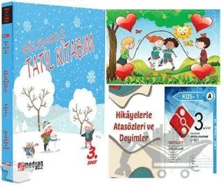 3. Sınıf Eğlenceli Yarıyıl Tatil Seti – Kolektif – Medyan Yayınları kitap kapağı