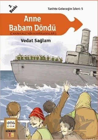 Anne Babam Döndü – Vedat Sağlam – Nar Çocuk kitap kapağı