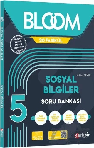 5. Sınıf Sosyal Bilgiler Bloom Soru Bankası – Kolektif – ArtıBir Yayınları kitap kapağı
