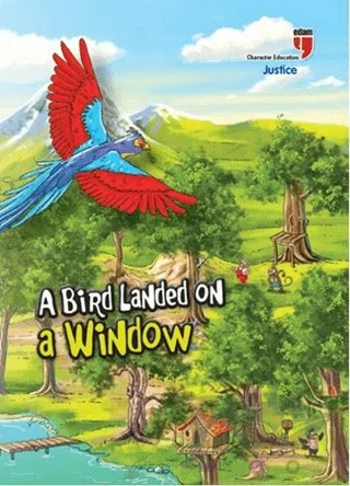 A Bird Landed On a Window – Kolektif – EDAM kitap kapağı