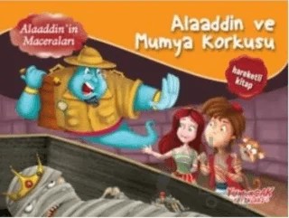 Alaaddin ve Mumya Korkusu - Üç Boyutlu Kitap – Kolektif – Yumurcak Yayınları kitap kapağı