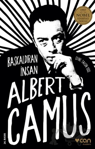 Başkaldıran İnsan – Albert Camus – Can Yayınları kitap kapağı