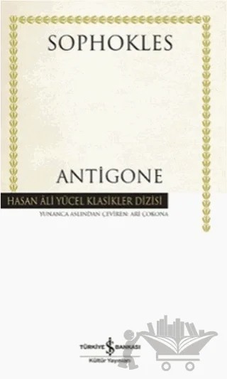 Antigone – Sophokles – İş Bankası Kültür Yayınları kitap kapağı