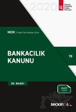 Bankacılık Kanunu – Remzi Özmen – Seçkin Yayıncılık kitap kapağı