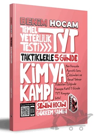 TYT Taktiklerle 5 Günde Kimya Kampı – Görkem Şahin – Benim Hocam Yayınları kitap kapağı