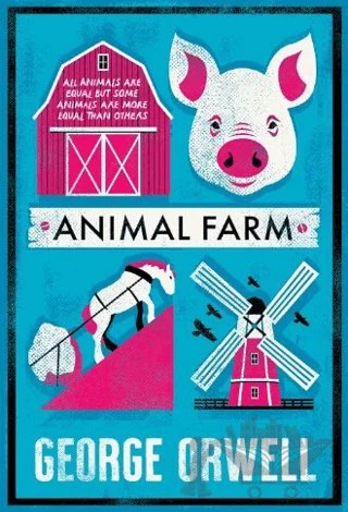 Animal Farm – George Orwell – Alma Books kitap kapağı