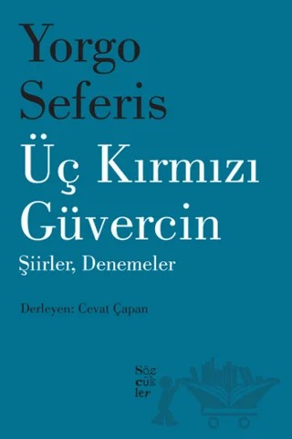 Üç Kırmızı Güvercin – Yorgo Seferis – Sözcükler Yayınları kitap kapağı