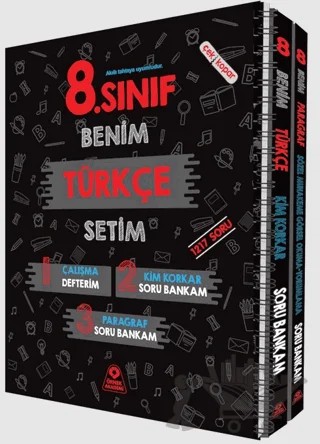 8. Sınıf Benim Türkçe Setim – Murat Koşar – Örnek Akademi kitap kapağı