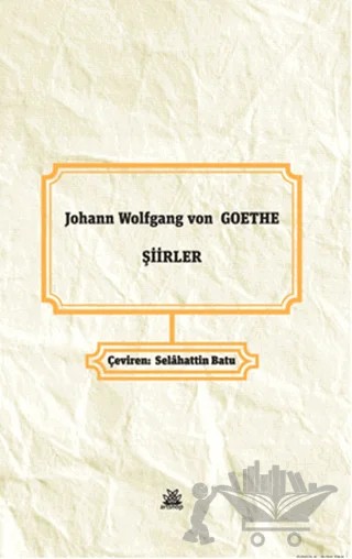 Şiirler – Johann Wolfgang Von Goethe – Artshop Yayıncılık kitap kapağı