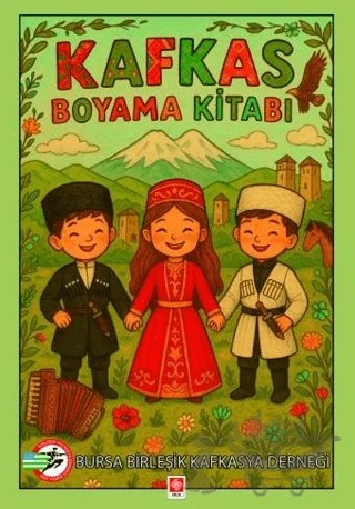 Kafkas Boyama Kitabı – Ersen Önen, Mustafa Şaner Özbey – Ekin Basım Yayın kitap kapağı