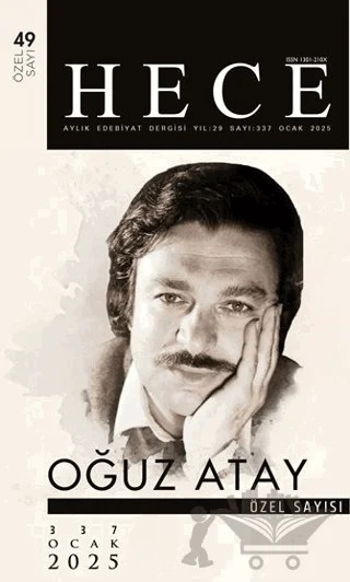 Hece Dergisi Özel Sayı: 49 - 337 Ocak 2025 – Hece Dergisi kitap kapağı