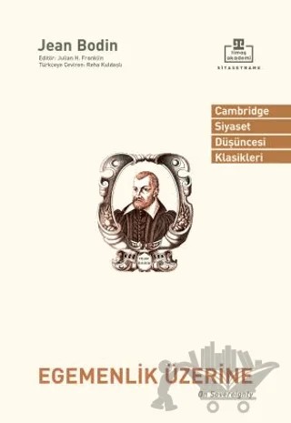 Egemenlik Üzerine – Jean Bodin – Timaş Akademi kitap kapağı