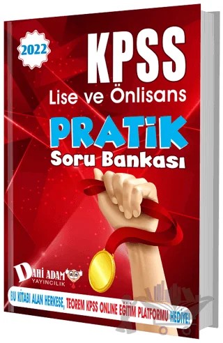 2022 KPSS Lise Önlisans Pratik Soru Bankası – Kolektif – Dahi Adam Yayıncılık kitap kapağı