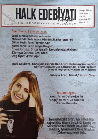 Halk Edebiyatı Dergisi Sayı: 51 Kasım - Aralık 2022 – Halk Edebiyatı Dergisi Yayınları kitap kapağı
