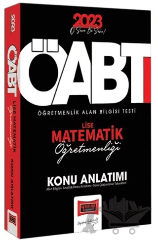 2023 KPSS ÖABT Lise Matematik Öğretmenliği Konu Anlatımı – Kolektif – Yargı Yayınevi kitap kapağı
