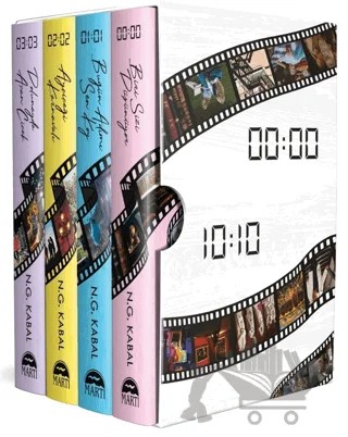 Gençlik Serüveni (4 Kitap Takım - Cep Boy) – N. G. Kabal – Martı Yayınları kitap kapağı