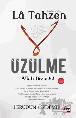La Tahzen Üzülme Allah Bizimle! – Ferudun Özdemir – Az Kitap kitap kapağı