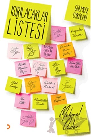 Isırılacaklar Listesi – Mehmet Önder – Cinius Yayınları kitap kapağı