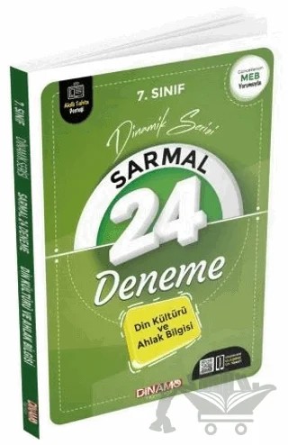 7. Sınıf Din Kültürü ve Ahlak Bilgisi Sarmal 24 Deneme – Kolektif – Dinamo Yayınları kitap kapağı