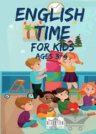 English Time For Kids Ages 3 - 4 – Kolektif – Milenyum kitap kapağı