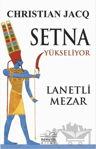 Setna Yükseliyor - Lanetli Mezar – Christian Jacq – Nemesis Kitap kitap kapağı
