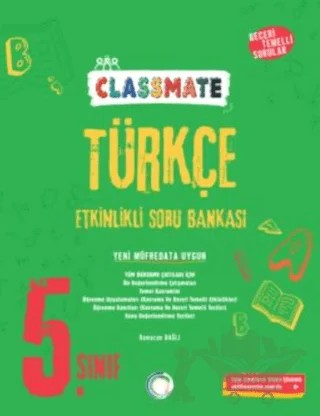5. Sınıf Classmate Türkçe Etkinlikli Soru Bankası – Kolektif – Okyanus Yayınları kitap kapağı