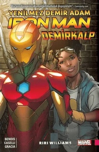 Yenilmez Demir Adam: Ironman - Demirkalp Cilt 1 – Brian Michael Bendis – Arka Bahçe Yayıncılık kitap kapağı