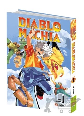 Dıablomachıa 1 – Da Hosoi – Beta Byou kitap kapağı