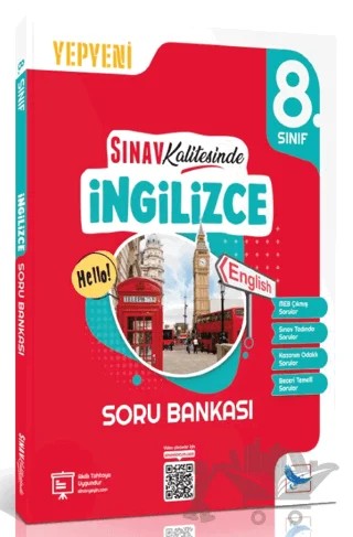 2024 8. Sınıf LGS İngilizce Soru Bankası – Kolektif – Sınav Yayınları kitap kapağı
