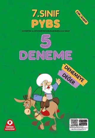 7. Sınıf PYBS 5 Deneme – Kolektif – Örnek Akademi kitap kapağı