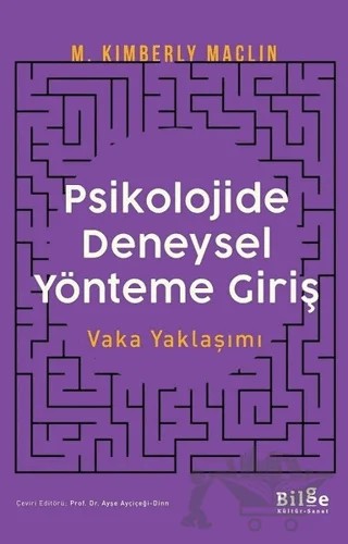 Psikolojide Deneysel Yönteme Giriş – M. Kimberly Maclin – Bilge Kültür Sanat kitap kapağı