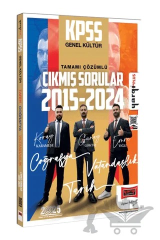 2025 KPSS Genel Kültür 2015-2024 Konularına Göre Düzenlenmiş Tamamı Çözümlü Çıkmış Sorular – Kolektif – Yargı Yayınevi kitap kapağı
