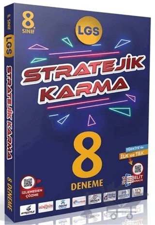 8. Sınıf LGS Stratejik Karma 8 Fasikül Deneme – Kolektif – Paraf Yayınları kitap kapağı