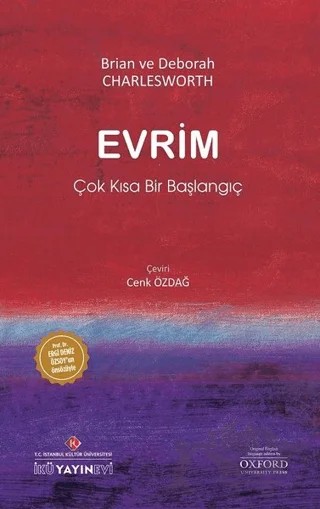 Evrim - Çok Kısa Bir Başlangıç – Deborah Charlesworth – İstanbul Kültür Üniversitesi - İKÜ Yayınevi kitap kapağı