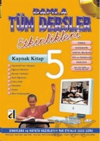 Damla Tüm Dersler Etkinlikleri Kaynak Kitap 5 – Mehmet Doğru – Damla Yayınevi kitap kapağı