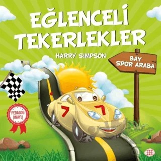 Bay Spor Araba - Eğlenceli Tekerlekler – Harry Simpson – Dokuz Çocuk kitap kapağı