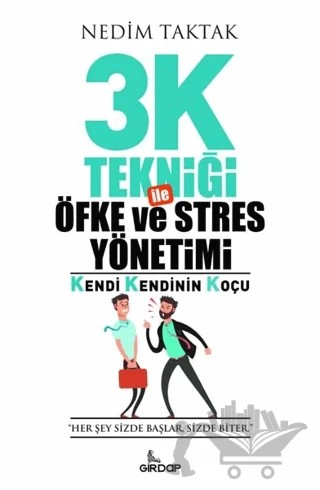 3K Tekniği İle Öfke ve Stres Yönetimi – Nedim Taktak – Girdap Kitap kitap kapağı