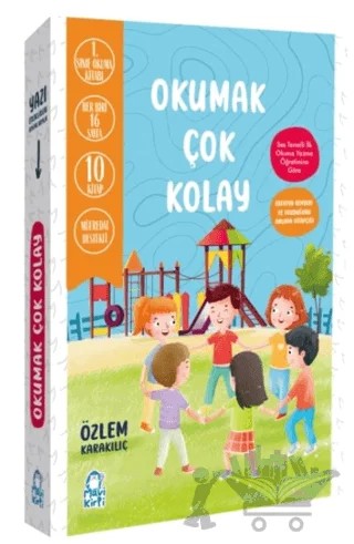 Okumak Çok Kolay – 1. Sınıf Hikaye Seti (10 Kitap) – Özlem Karakılıç – Mavi Kirpi Yayınları kitap kapağı