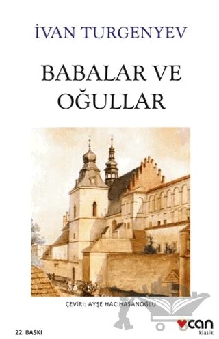 Babalar ve Oğullar – Ivan Sergeyeviç Turgenyev – Can Yayınları kitap kapağı