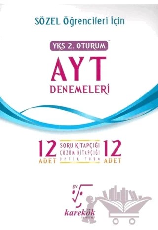 YKS 2. Oturum AYT Denemeleri (Sözel Öğrenciler İçin) – Kolektif – Karekök Yayıncılık kitap kapağı