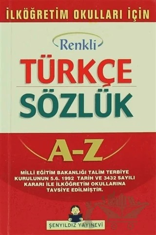 Türkçe Sözlük A-Z – Kolektif – Şenyıldız Yayınevi kitap kapağı