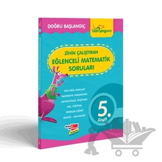 5. Sınıf Zihin Çalıştıran Eğlenceli Kanguru Matematik Soruları – Kolektif – Dikkat Atölyesi Yayınları kitap kapağı