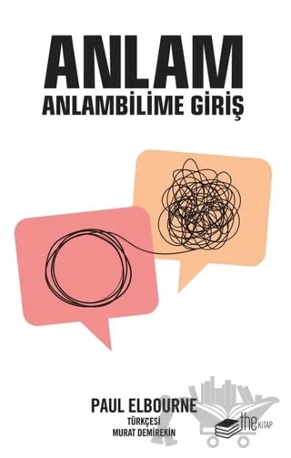 Anlam: Anlambilime Giriş – Paul Elbourne – The Kitap kitap kapağı
