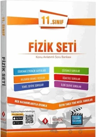 11. Sınıf Fizik Modüler Set – Kolektif – Sonuç Yayınları kitap kapağı