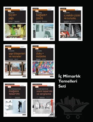 İç Mimarlık Temelleri Seti (7 Kitap Takım) – Ro Spankie, Russell Gagg, Sally Stone, Graeme Brooker, Lynne Mesher, Pam Locker – Literatür Yayıncılık kitap kapağı